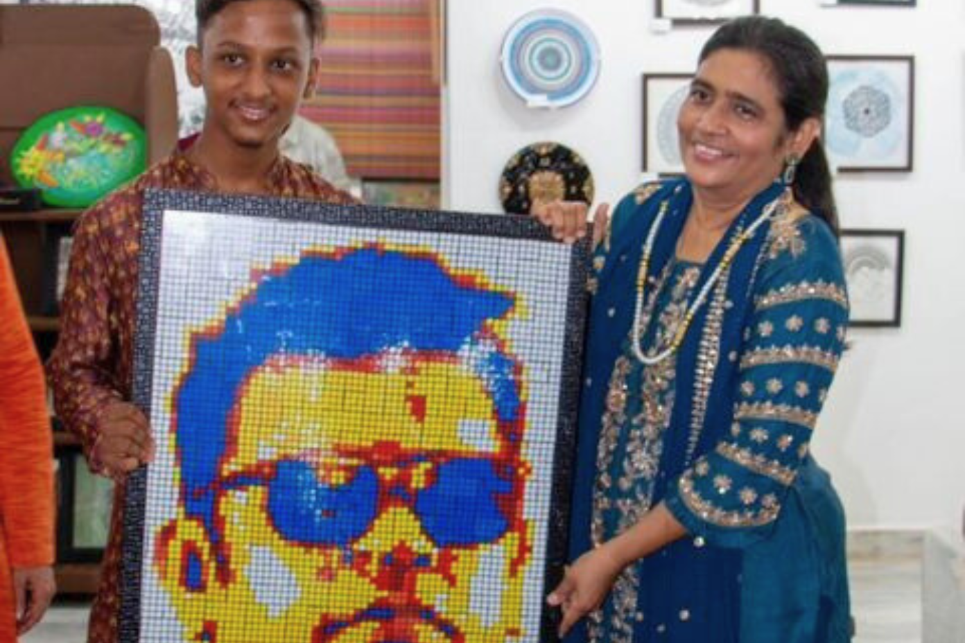 Top Rubik’s Cube Mosaic Artist in India | Unique Art Creations