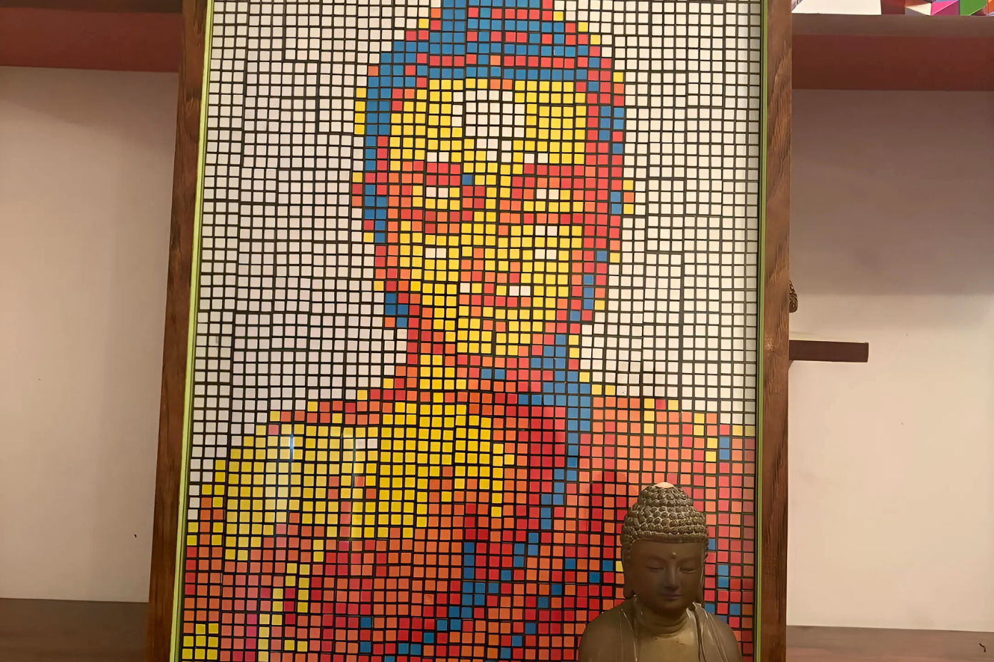 Top Rubik’s Cube Mosaic Artist in India | Unique Art Creations