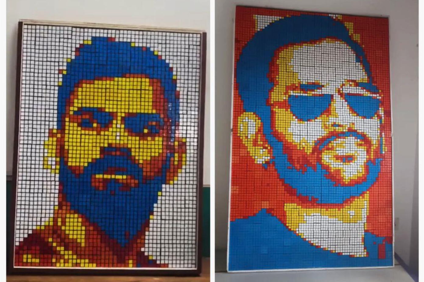 Top Rubik’s Cube Mosaic Artist in India | Unique Art Creations